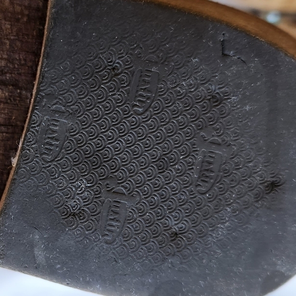 Justin BR1627 Suede Square Toe Cowboy Boots‎ - Picture 8 of 11